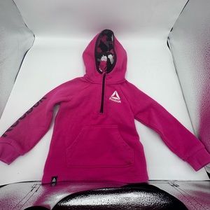 Reebok Baby & Toddler Girl Quarter Zip Hoodie Size 2T